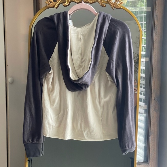 NWT Michael Lauren Colorblock Quarter Zip Hoodie XS - Picture 6 of 9